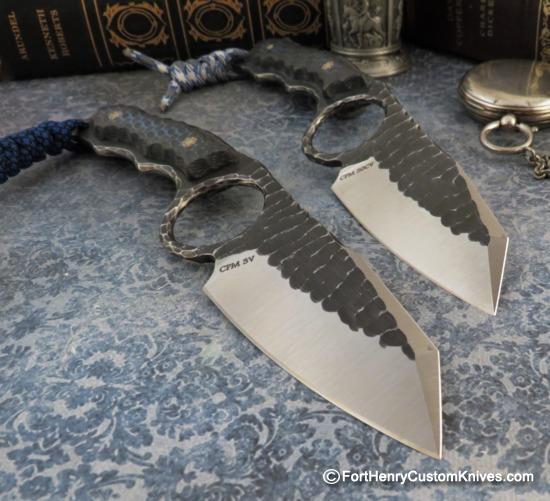 COBBLE Blade - Custom Agent - Carbon Fiber - CPM Steel Choice