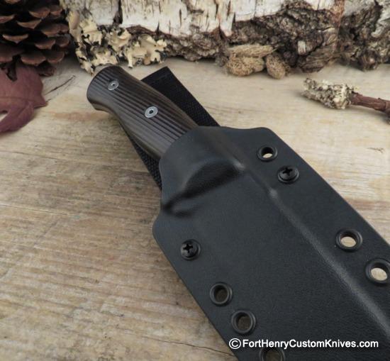 Nathan Carothers - Rare Field Knife - FK2 - Westinghouse Micarta - Image 6