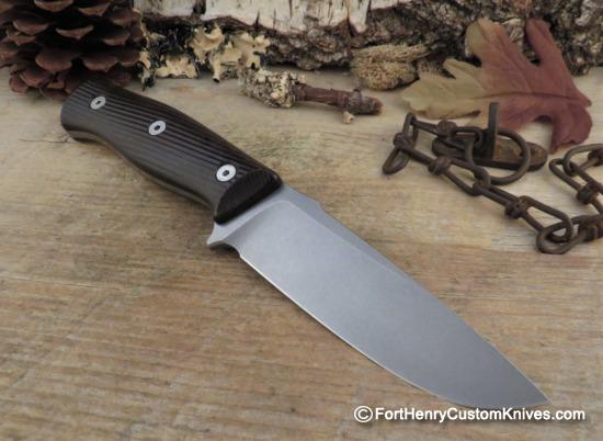Nathan Carothers - Rare Field Knife - FK2 - Westinghouse Micarta - Image 5