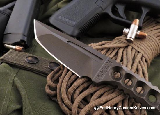 ZU Bladeworx - 1 of 1 - RONIN - Tactical K-Bit Tanto - Scorched Earth - Image 2