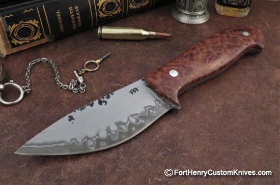 Mariano Yannoni - Hand Forged Compañero - Maple Burl - CAS Knives San Mai