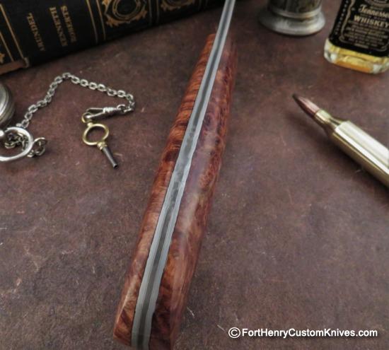 Mariano Yannoni - Hand Forged Compañero - Maple Burl - CAS Knives San Mai - Image 3