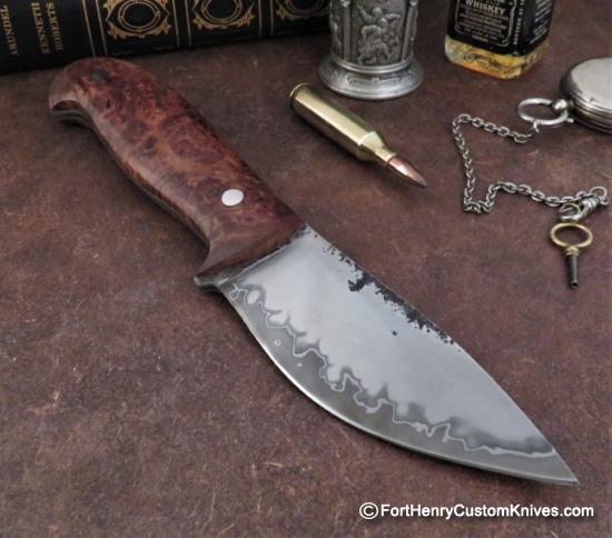 Mariano Yannoni - Hand Forged Compañero - Maple Burl - CAS Knives San Mai - Image 5