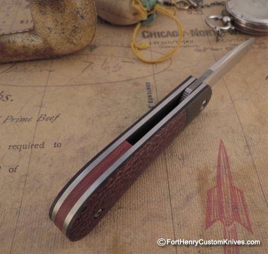 Enrique Pena - Custom Zulu Front Flipper - Burlap - Image 3