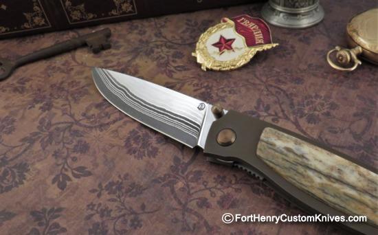 Alexander Cheburkov - Strisch (Sm) - San Mai Steel with Inlay - Image 2