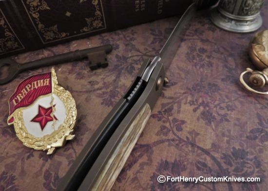 Alexander Cheburkov - Strisch (Sm) - San Mai Steel with Inlay - Image 3