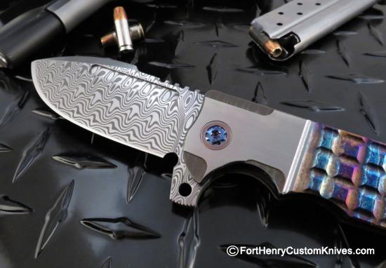 Andre de Villiers - Acid Rain Harpoon Flipper - Damasteel - Image 2
