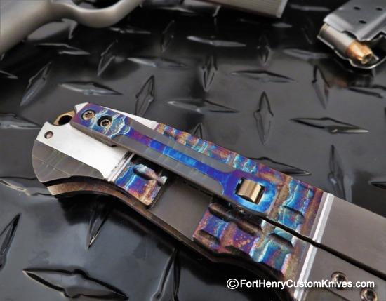 Andre de Villiers - Acid Rain Harpoon Flipper - Damasteel - Image 5