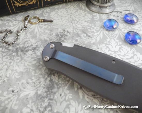 Bob Dozier - Custom Lockback Hunter - Titanium - Large - Image 3