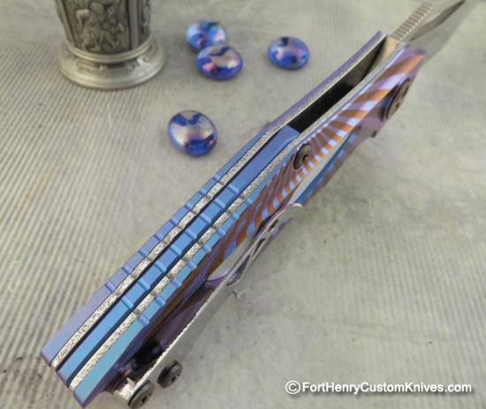 Dew Hara - Custom NOAH Tanto Flipper - MOP Inlay - Image 4