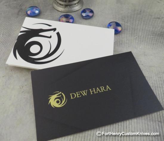 Dew Hara - Custom NOAH Tanto Flipper - MOP Inlay - Image 8