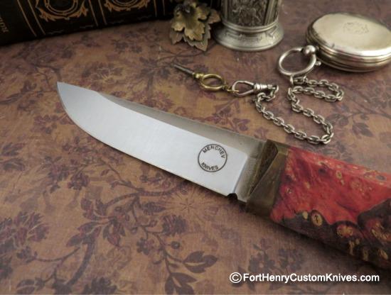 Georgi Menchev - Custom Puukko - RWL34 / Maple Burl - Image 2