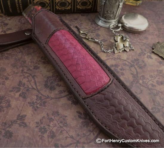 Georgi Menchev - Custom Puukko - RWL34 / Maple Burl - Image 7