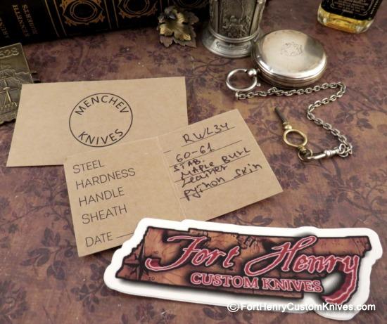 Georgi Menchev - Custom Puukko - RWL34 / Maple Burl - Image 9