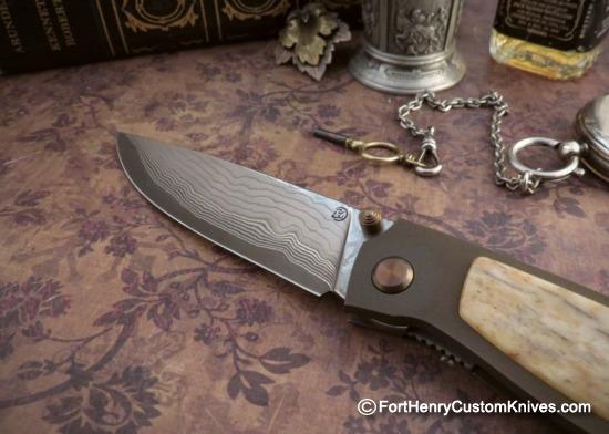 Alexander Cheburkov - Strisch (Sm) - San Mai Steel with Inlay - Image 2