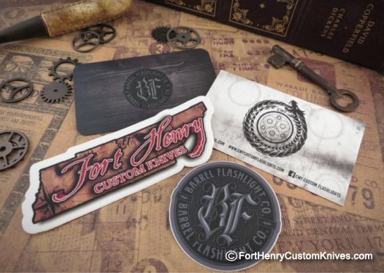 Barrel Flashlight - New Custom Brake - Solid Copper - Image 7