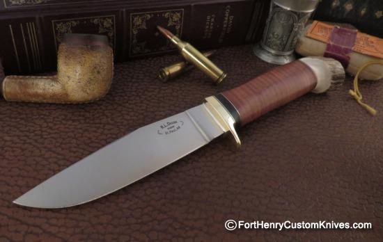 Bob Dozier - Custom Classic - Modified Clip Point - Rare Flat Grind