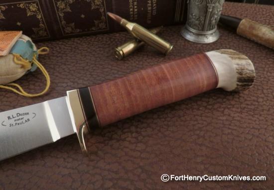 Bob Dozier - Custom Classic - Modified Clip Point - Rare Flat Grind - Image 3