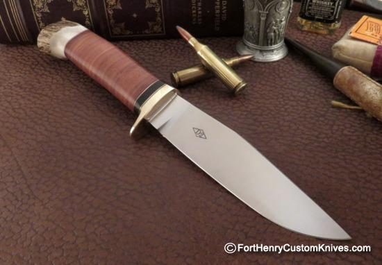 Bob Dozier - Custom Classic - Modified Clip Point - Rare Flat Grind - Image 5