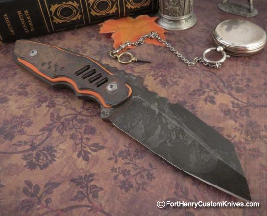 TAS Knives / Tumasov-Asatiani Soso - Custom Invader - Copper & G-10