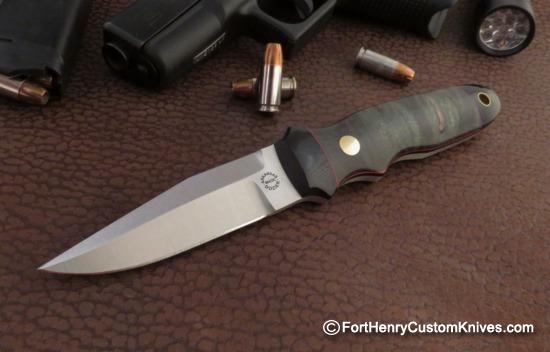 Bob Dozier - Rare Arkansas Toothpick - Double Integral Bolster- CTS 40CP