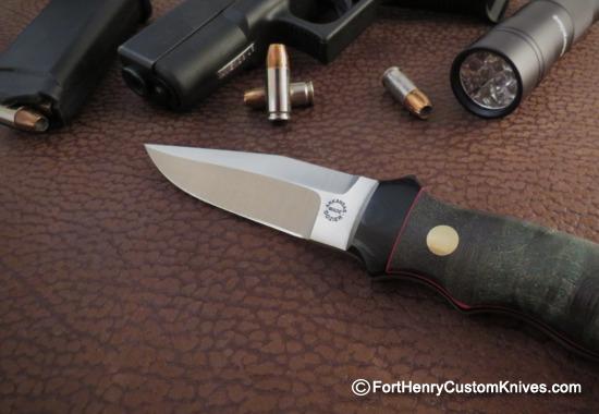 Bob Dozier - Rare Arkansas Toothpick - Double Integral Bolster- CTS 40CP - Image 2