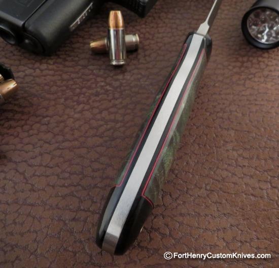 Bob Dozier - Rare Arkansas Toothpick - Double Integral Bolster- CTS 40CP - Image 3
