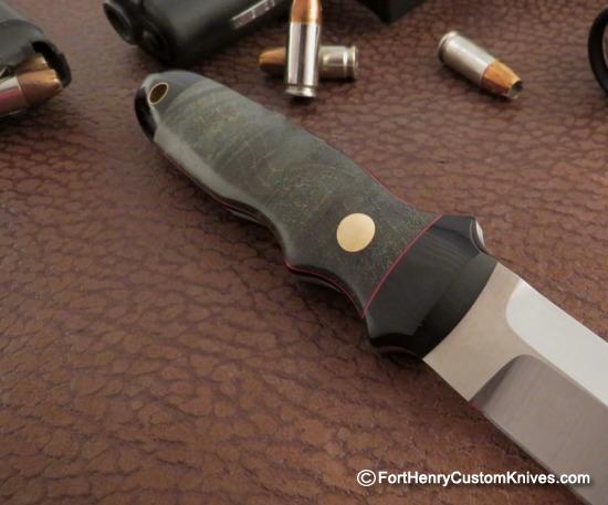 Bob Dozier - Rare Arkansas Toothpick - Double Integral Bolster- CTS 40CP - Image 4
