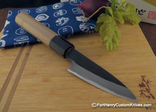 Mutsumi Hinoura - Petit / Paring - Forged San Mai - Buffalo Horn - Image 5