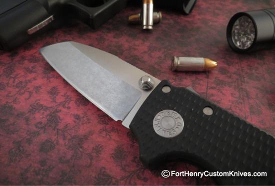 Andrew Demko - MG AD20S Slim Lockback - Black G-10 - D2 - Image 2