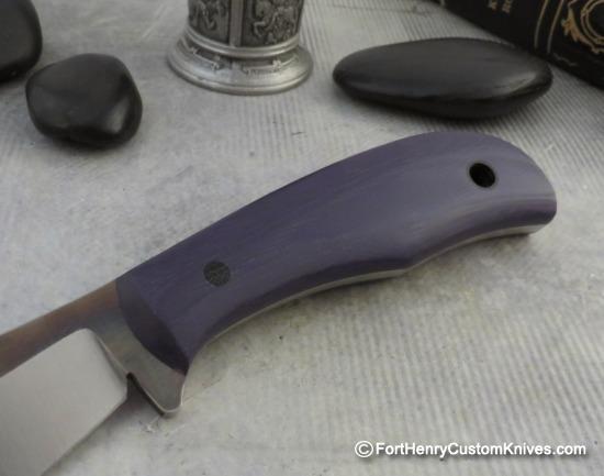 Chris Taylor - Custom Nessie Fixed - Purple Micarta - Image 2