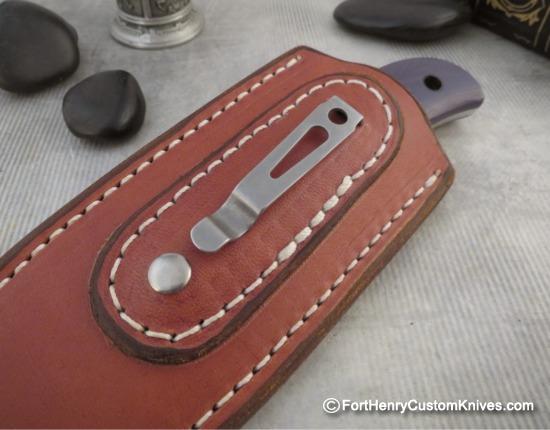 Chris Taylor - Custom Nessie Fixed - Purple Micarta - Image 6