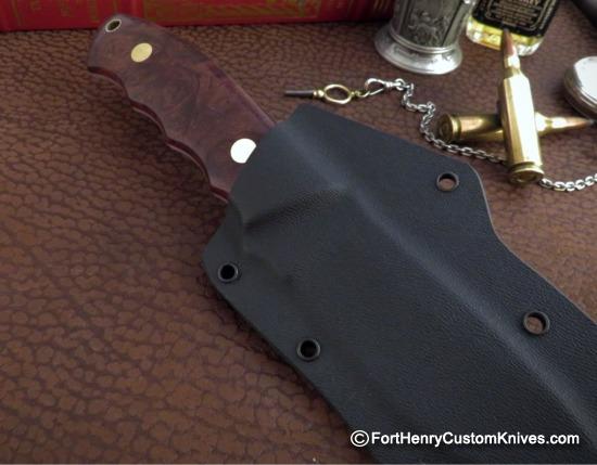 Bob Dozier - Presentation Pro Skinner - Bolivian Rosewood Burl - S35VN - Image 6
