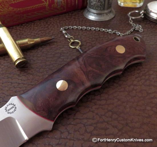 Bob Dozier - Presentation Pro Skinner - Bolivian Rosewood Burl - S35VN - Image 5