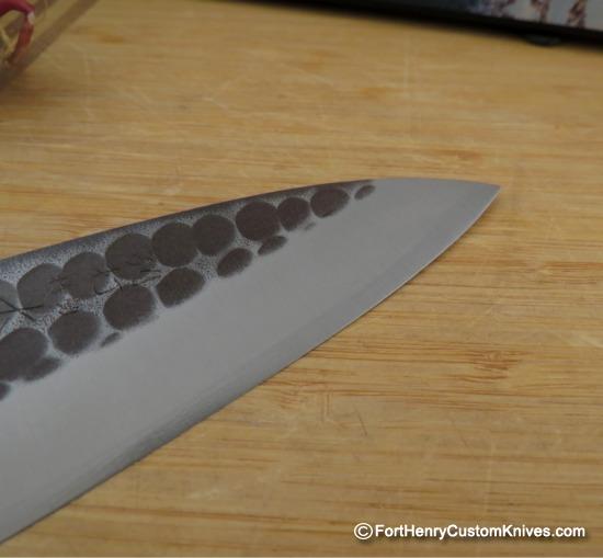 Hiragatake - Hand Forged Ajikiri - San Mai Steel - Image 4