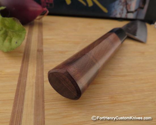 Hiragatake - Hand Forged Ajikiri - San Mai Steel - Image 5