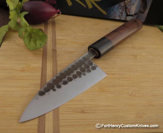 Hiragatake - Hand Forged Ajikiri - San Mai Steel