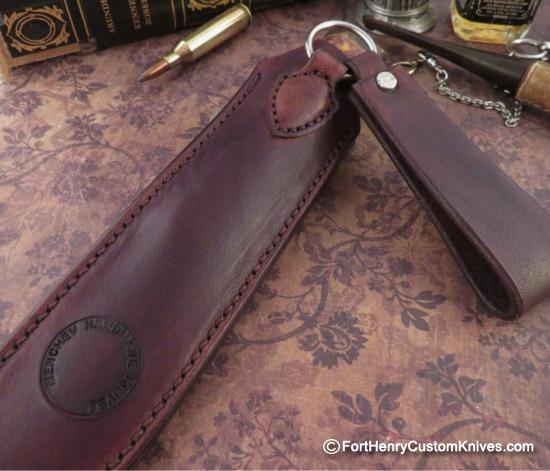 Georgi Menchev - Custom Puukko - RWL34 / Maple Burl - Image 8