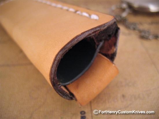 Hiroaki Ohta - Custom Wharncliff EDC - Buckeye Burl - Image 6