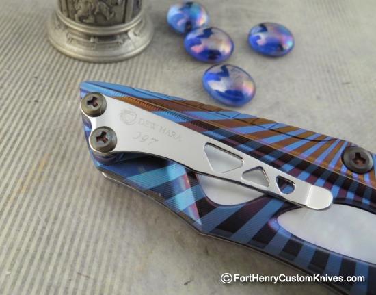 Dew Hara - Custom NOAH Tanto Flipper - MOP Inlay - Image 6