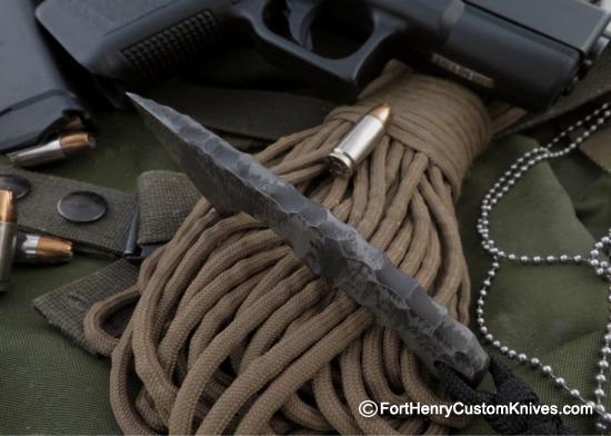 Miller Bros. Blades - Custom Belt Knife - Kiridashi - Leather / Kydex - Image 2