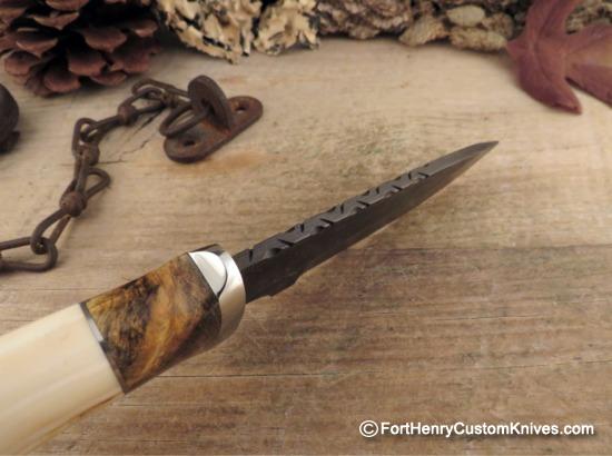 Herb Derr - Custom Pistolero - Hand Forged - Warthog Tusk - Image 3
