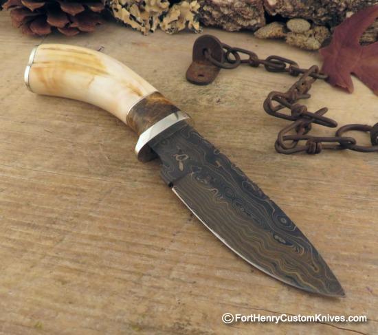 Herb Derr - Custom Pistolero - Hand Forged - Warthog Tusk - Image 6