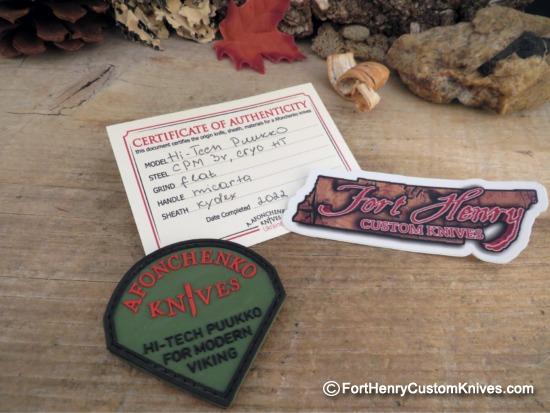 Aleksandr Afonchenko - Custom Hi Tech Puukko - CPM 3V - Image 7