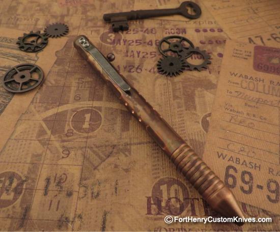Brian Fellhoelter - TiBolt Deluxe Copper Pen - Custom Finish