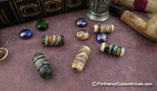 Fine Turnage Productions - Wooly Mammoth Molar Lanyard Beads - Choice