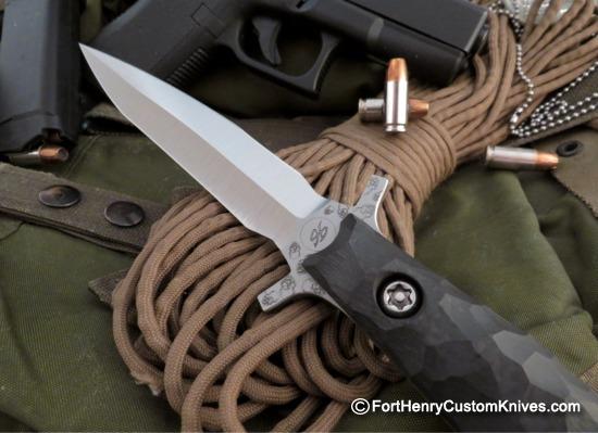 Piotr Gosciniak / PG Knives - Rare D/E Custom Dagger - Asymetric - Image 3