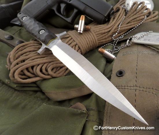 Piotr Gosciniak / PG Knives - Rare D/E Custom Dagger - Asymetric - Image 5