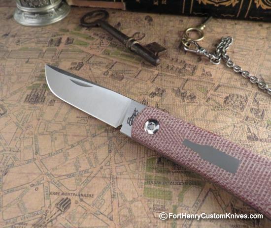 Esnyx Silver Line Beer Buster Knives - Front Flipper - Handle Choice - Image 6