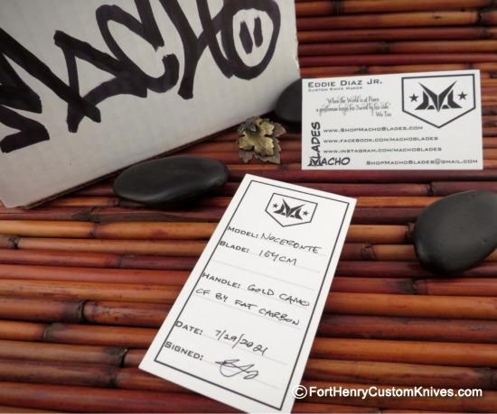 Eddie Diaz / Macho Blades - Custom Noceronte - Fat Carbon - Image 4